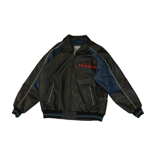 Black Color Block Jacket