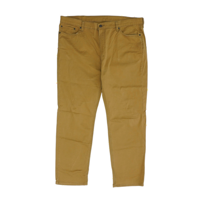 Brown Tapered Pants