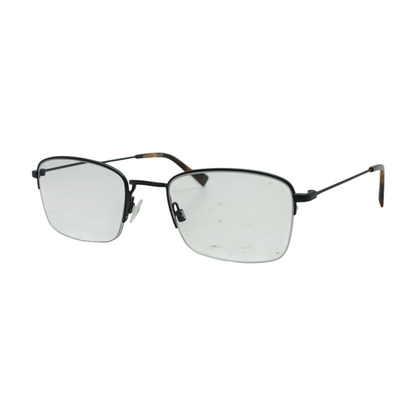 Black Armando M Browline Prescription Eyewear