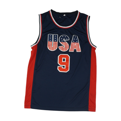 Men's Navy Team USA Sleeveless Jersey