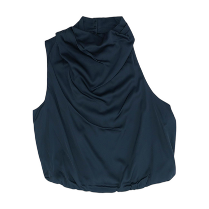 Black Cowl Neck Blouse