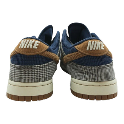Dunk Low Tweed Midnight Navy Corduroy Navy Low Top Athletic Shoes