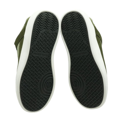Green Lace Up Casual Shoes