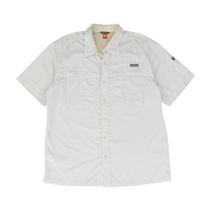 Blue Check Short Sleeve Button Down