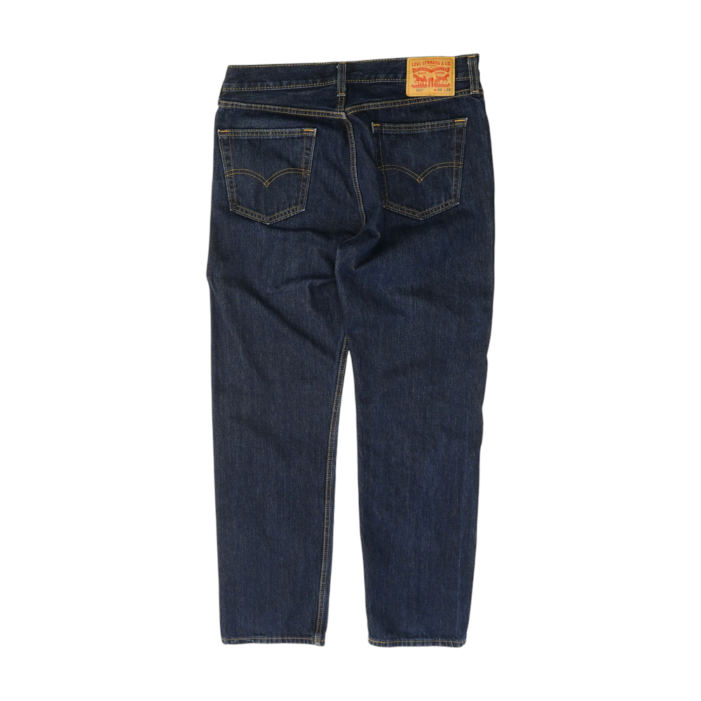 505 Black Regular Jeans