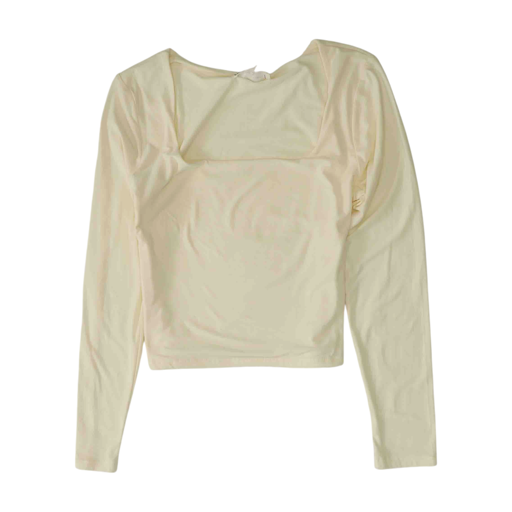 Ivory Cropped Blouse