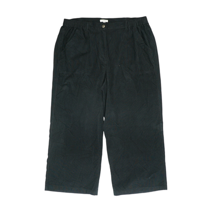 Black Plus Regular Pants