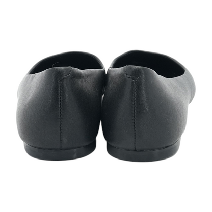 Black Slip-On Flats