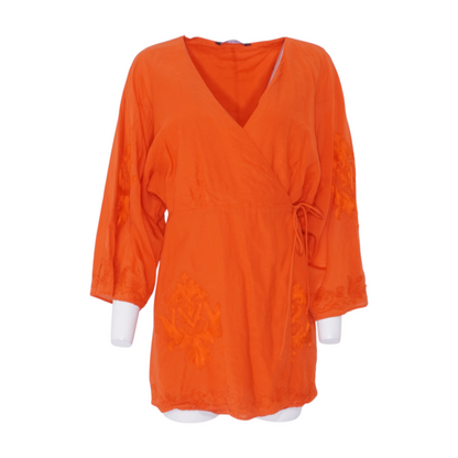 Orange Mini Dress