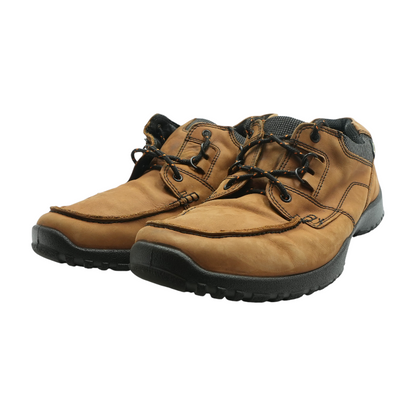Brown Lace-Up Casual Shoes