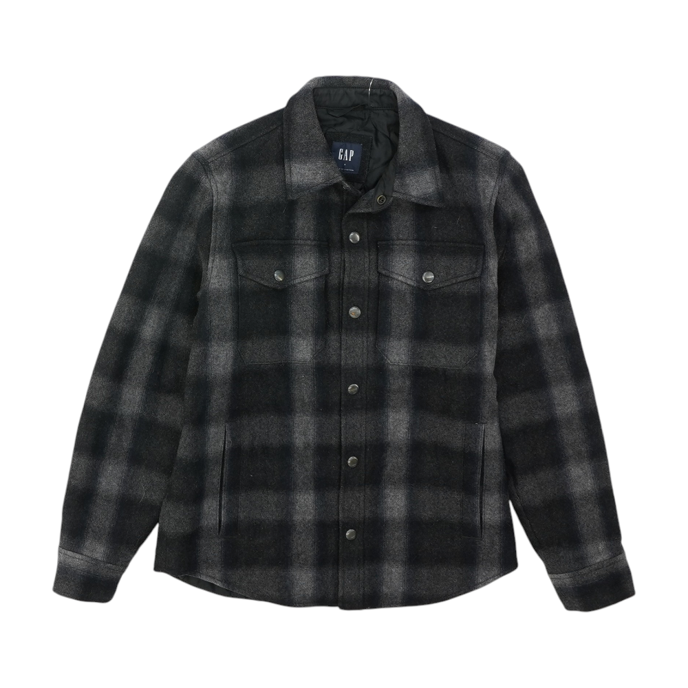Charcoal Plaid Jacket