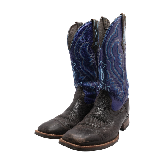 Blue Western Boots