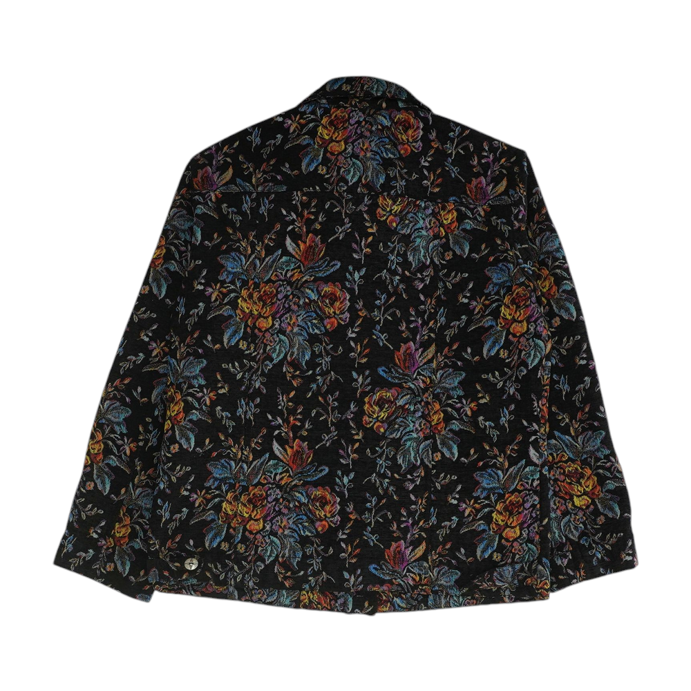 Black Floral Jacket