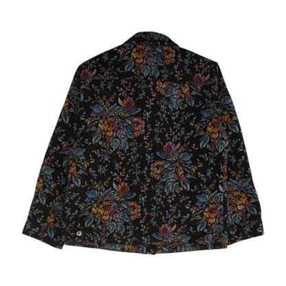Black Floral Jacket