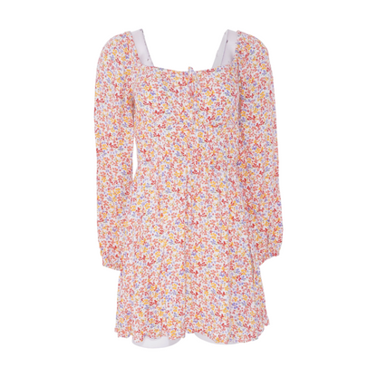 Multi Floral Mini Dress