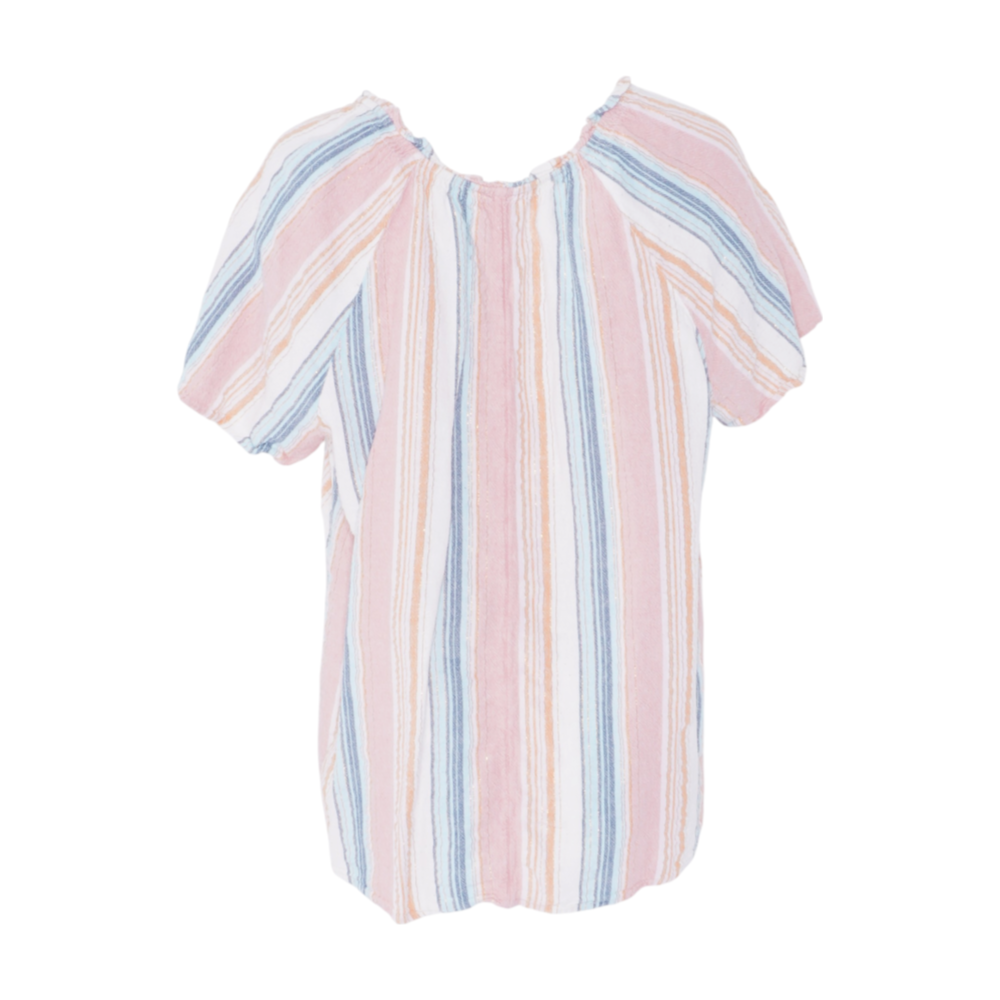 Multi Striped Button Down