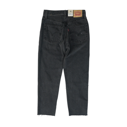 501 Black Straight Jeans