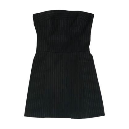 Black Striped Romper