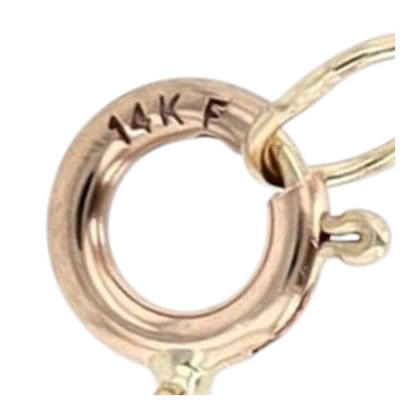 14K Yellow Gold Pendant Necklace