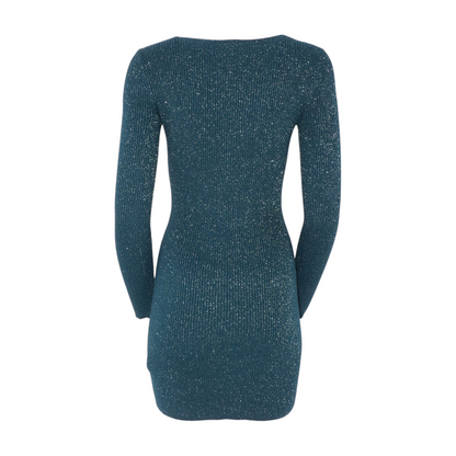 Teal Mini Dress