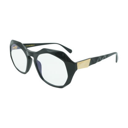 Black CB Sky 101 Round Prescription Eyewear