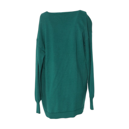 Green Cardigan Sweater