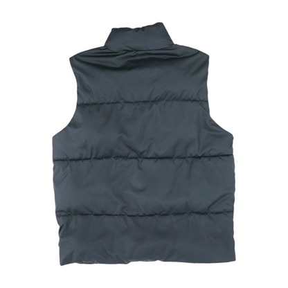 Black Solid Active Vest