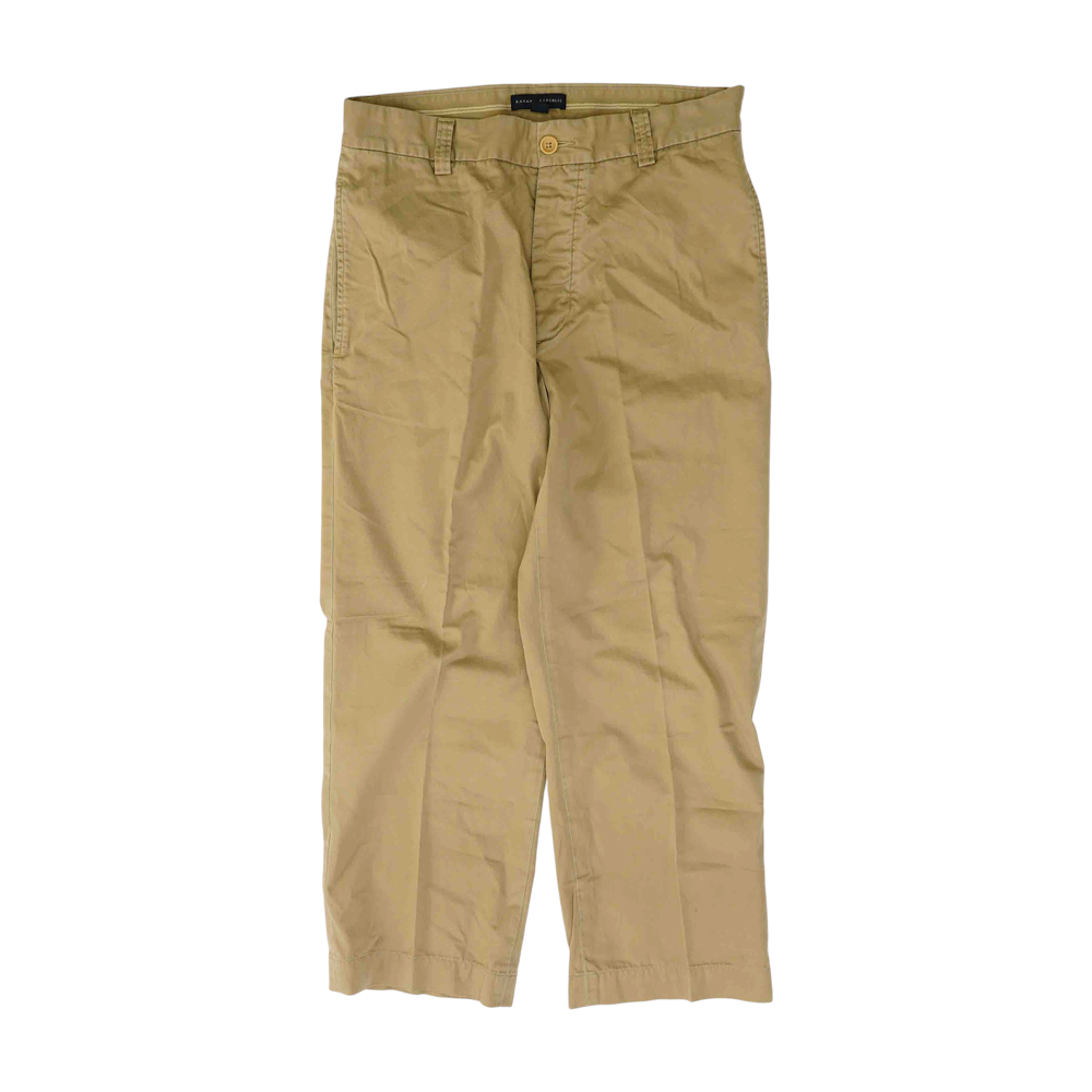 Khaki Regular Pants