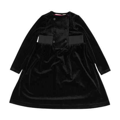 Black Solid Dress