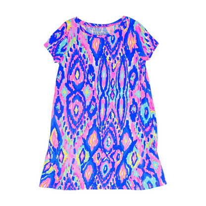 Blue Print Dress