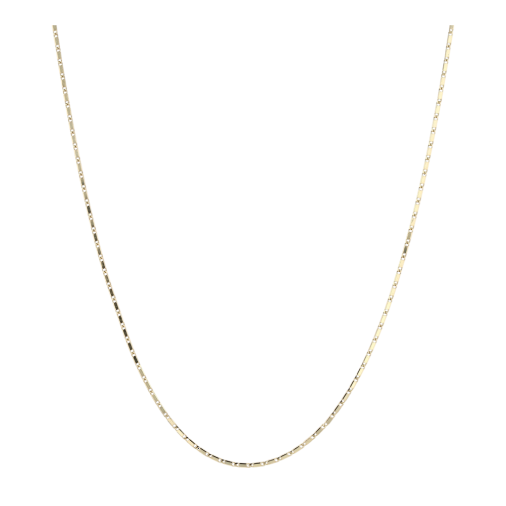 14K Yellow Gold Chain Necklace