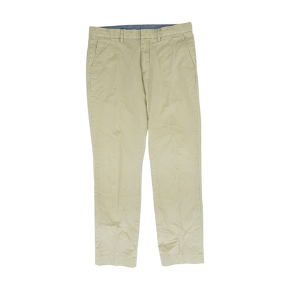 Beige Regular Pants