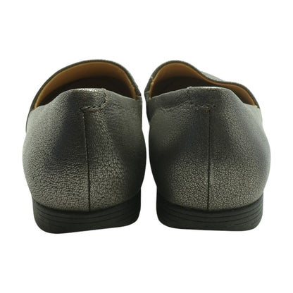 Bronze Loafer Flats