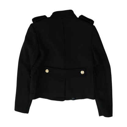 Black Solid Blazer