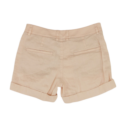 Pink Solid Chino Shorts