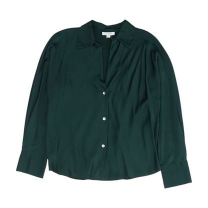 Green Button Down