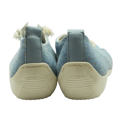 Blue Boat Shoe Flats