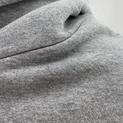Heather Grey French Zip Hoodie