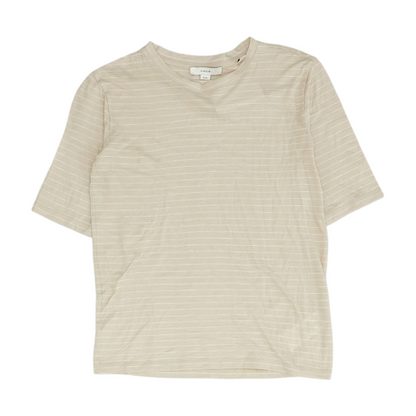 Beige Striped T-Shirt