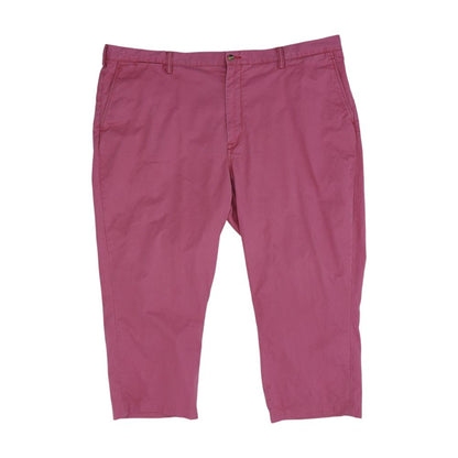 Pink Solid Chino Pants