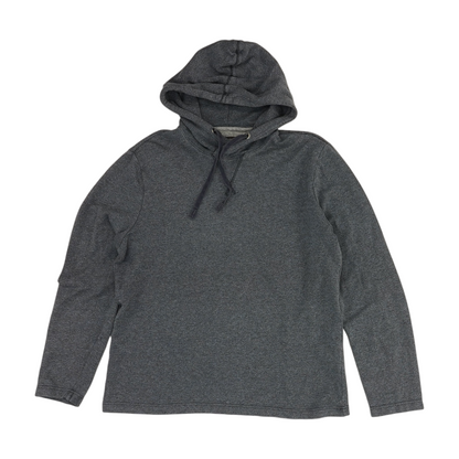 Navy Solid Hoodie Pullover