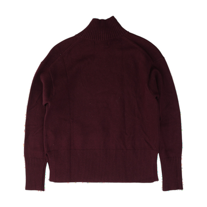 Burgundy Pullover Sweater
