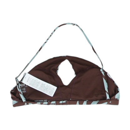 Green Print Swim Top