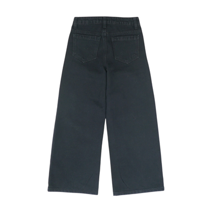 Black Solid Jeans