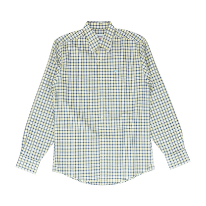 Multi Plaid Long Sleeve Button Down