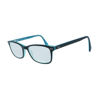 Navy AD237 Square Prescription Eyewear