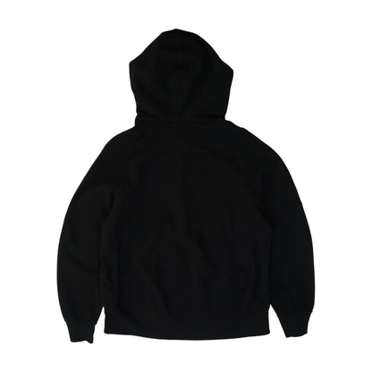 Black Solid 1/4 Zip Pullover