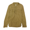 Khaki Solid Outdoor Button Down