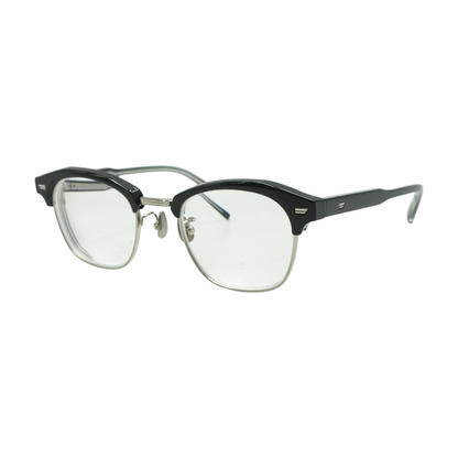 Black MMF-255-025AD Browline Prescription Eyewear