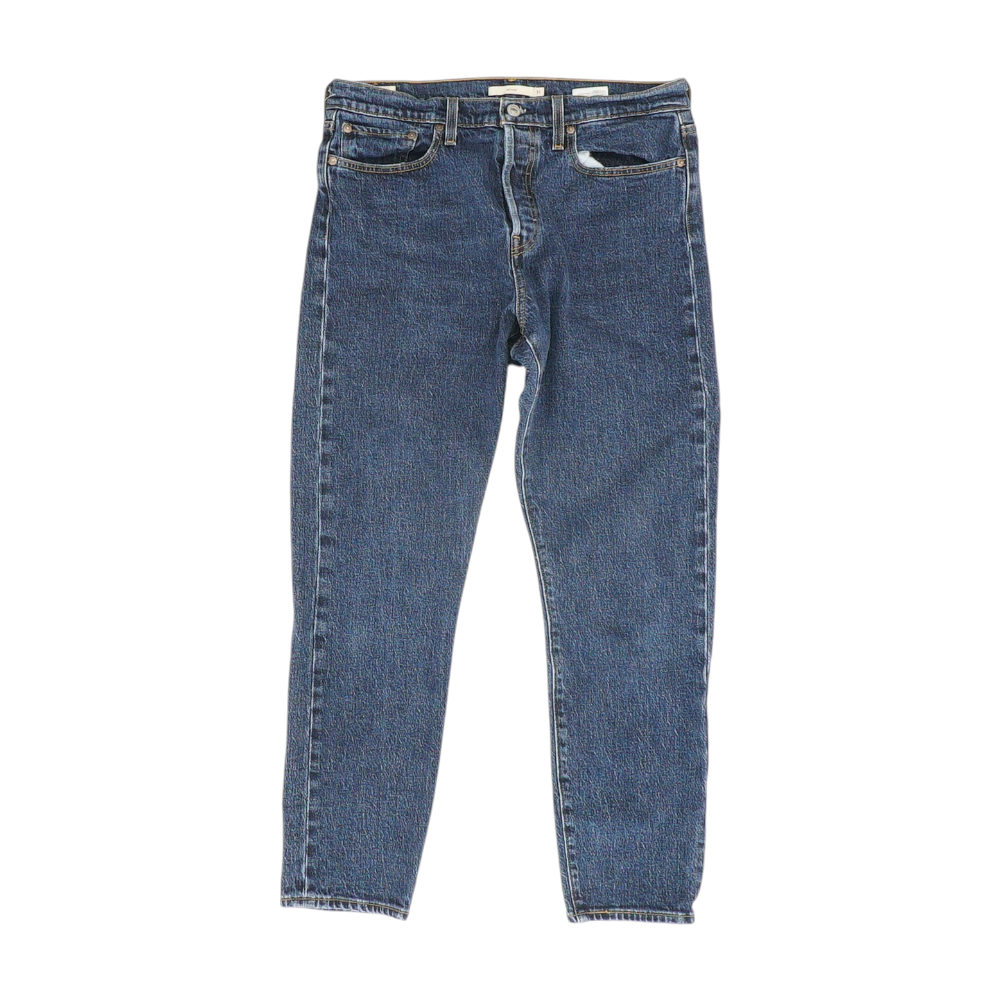Blue Straight Jeans